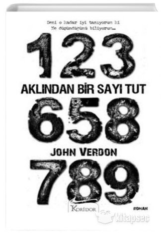 Aklından Bir Sayı Tut John Verdon kitap kapağı