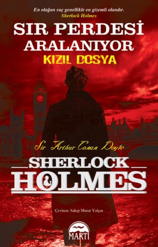 Sherlock Holmes - Sır Perdesi Aralanıyor kitap kapağı