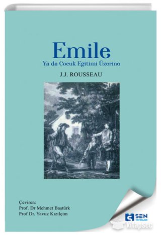 Emile Ya Da Çocuk Eğitimi Üzerine kitap kapağı