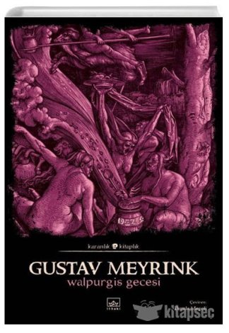Walpurgis Gecesi Gustav Meyrink kitap kapağı