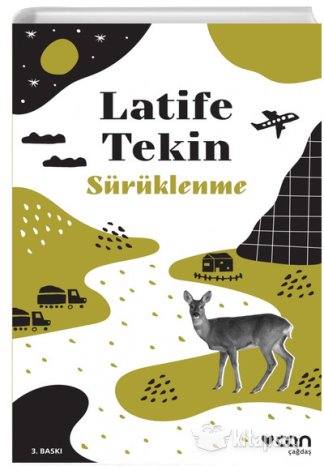 Sürüklenme Latife Tekin kitap kapağı