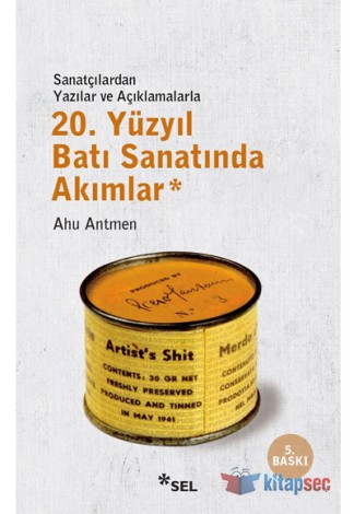 20. Yüzyıl Batı Sanatında Akımlar kitap kapağı