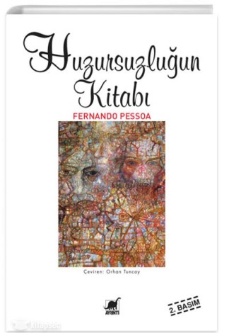 Huzursuzluğun Kitabı kitap kapağı