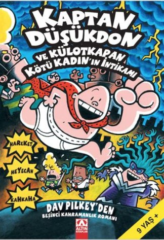 Kaptan Düşükdon ve Külotkapan Kötü Kadın'ın İntikamı kitap kapağı
