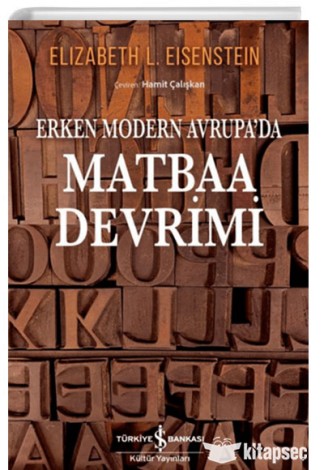 Erken Modern Avrupada/ Matbaa Devrimi kitap kapağı