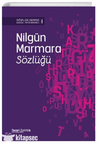 Nilgün Marmara Sözlüğü kitap kapağı