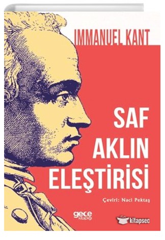 Saf Aklın Eleştirisi kitap kapağı
