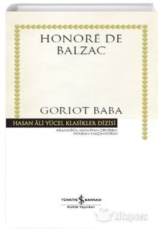 Goriot Baba kitap kapağı