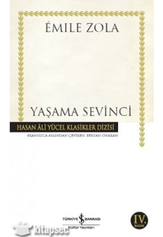Yaşama Sevinci kitap kapağı