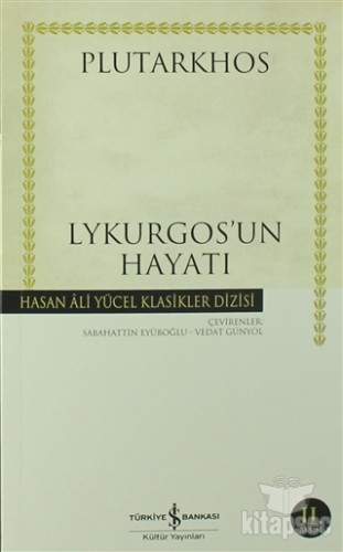 Lykurgos`un Hayatı kitap kapağı