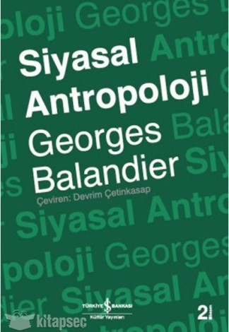 Siyasal Antropoloji kitap kapağı