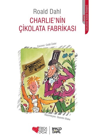 Charlie`nin Çikolata Fabrikası kitap kapağı