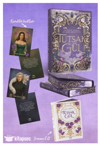 Tutsak Gül - Yan Boyamalı kitap kapağı