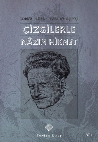 Çizgilerle Nazım Hikmet kitap kapağı