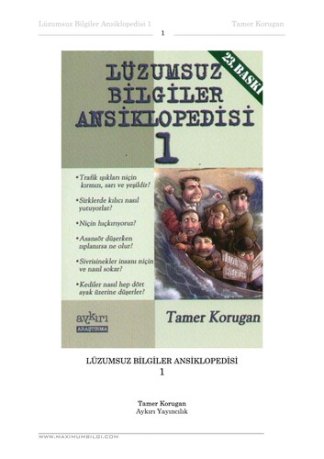 Lüzumsuz bilgiler ansiklopedisi.