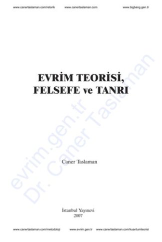 Evrim teorisi, felsefe ve Tanrı