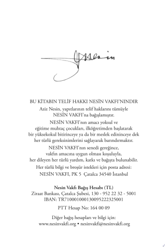Sizin Memlekette Esek Yok mu